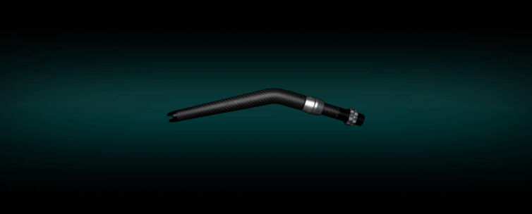 <b> AB1 </b> CURVED CARBON FIBER HANDLE